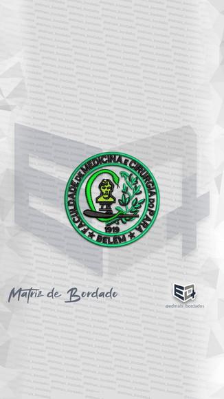 Matriz de Bordado Faculdade de Medicina e Cirurgia do Pará