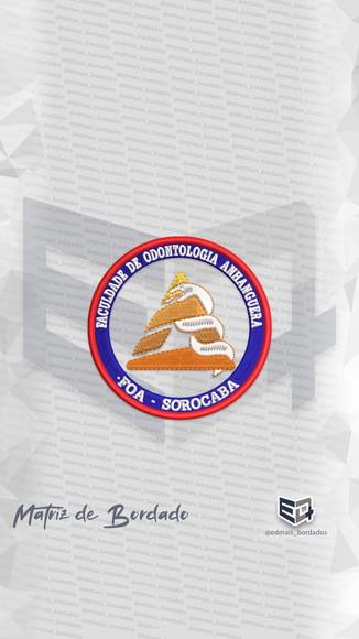 Matriz de Bordado Faculdade de Odontologia Anhanguera