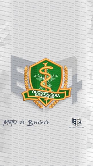 Matriz de Bordado Faculdade de Odontologia Cet 2