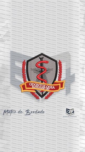 Matriz de Bordado Faculdade de Odontologia Cet