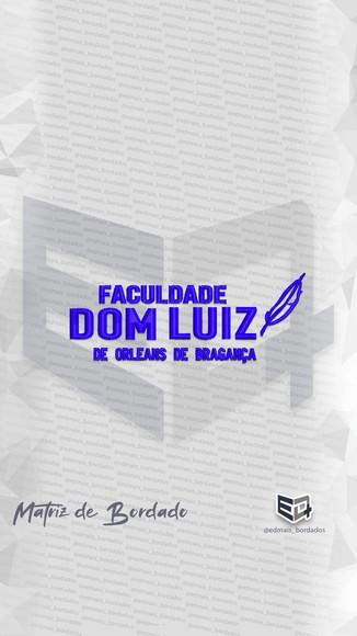 Matriz de Bordado Faculdade Dom Luiz de Orleans de Bragança