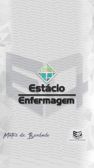 Matriz de Bordado Faculdade Estácio de Sá - Enfermagem