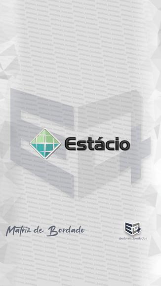 Matriz de Bordado Faculdade Estácio de Sá - Horizontal