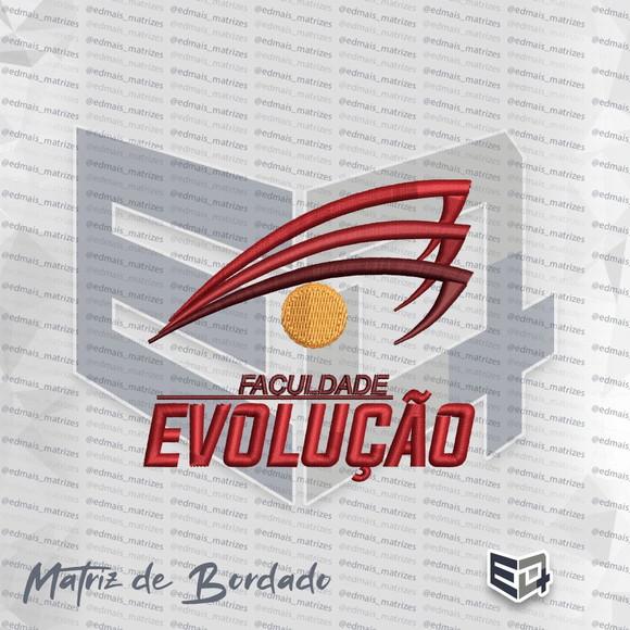 Matriz de Bordado Faculdade Evolução