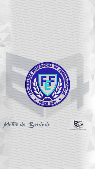 Matriz de Bordado Faculdade Integradas de Fernanopólis Fef