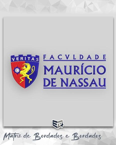 Matriz de Bordado Faculdade Maurício de Nassau Veritas