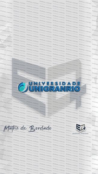 Matriz de Bordado Faculdade Universidade Unigranrio