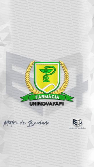 Matriz de Bordado Farmácia Uninovafapi