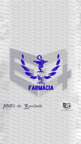 Matriz de Bordado Farmácia Unifacol