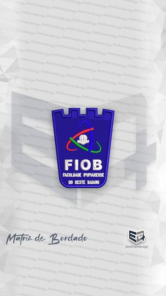 Matriz de Bordado Fiob Faculdade Ipupiarense do Oeste Baiano