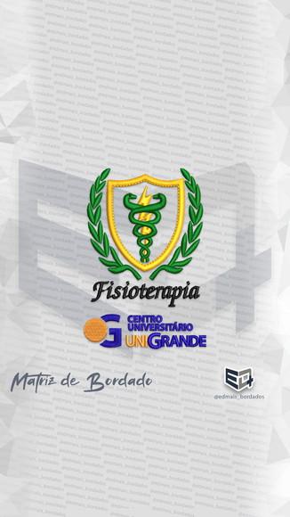 Matriz de Bordado Fisioterapia 4 Centro Univeris G Unigrande