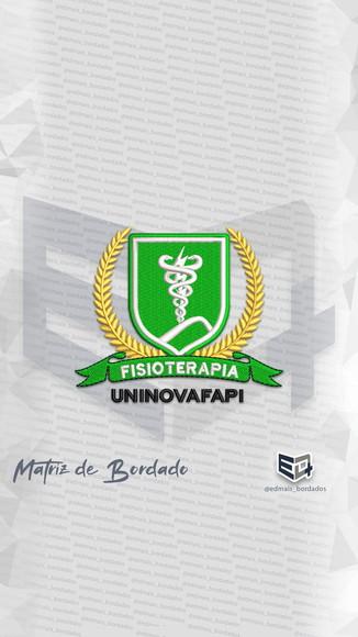 Matriz de Bordado Fisioterapia Uninovafapi