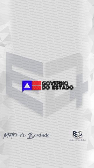 Matriz de Bordado Governo do Estado da Bahia Simbolo Marca
