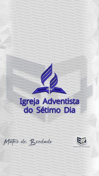 Matriz de Bordado Igreja Adventista do Sétimo Dia Logo