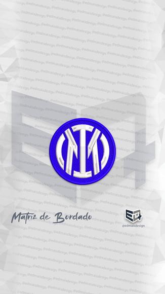 Matriz de Bordado Inter de Milão Novo Brasão
