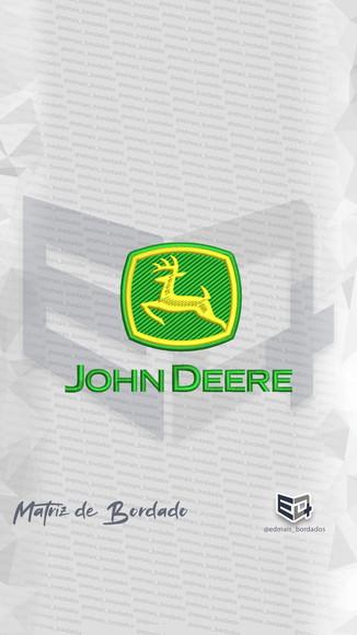 Matriz de Bordado John Deere Logo