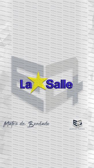 Matriz de Bordado La Salle Horizontal