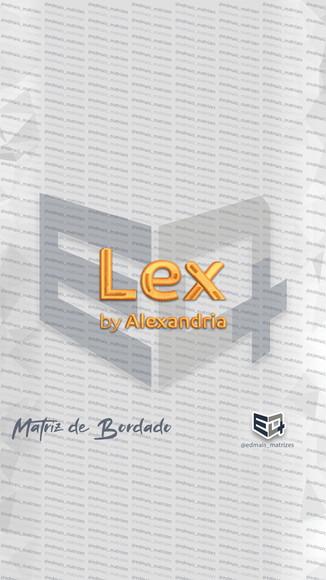 Matriz de Bordado Lex by Alexandria