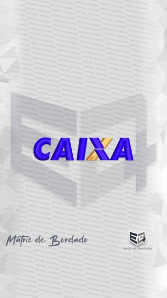 Matriz de Bordado Logo Caixa