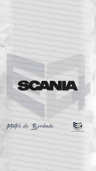Matriz de Bordado Logo Scania