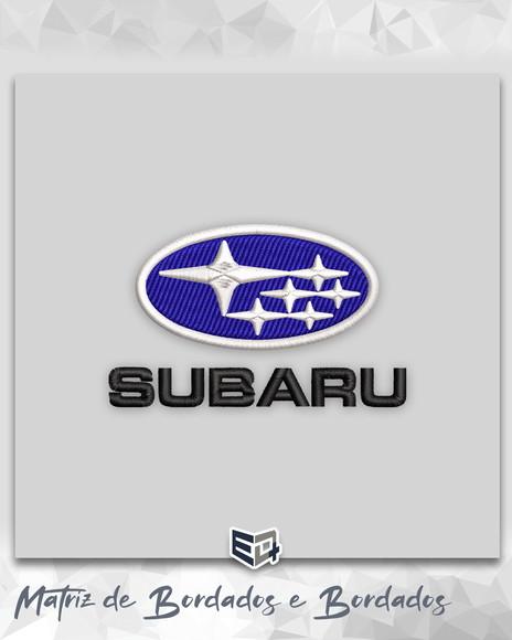 Matriz de Bordado Logo Subaru