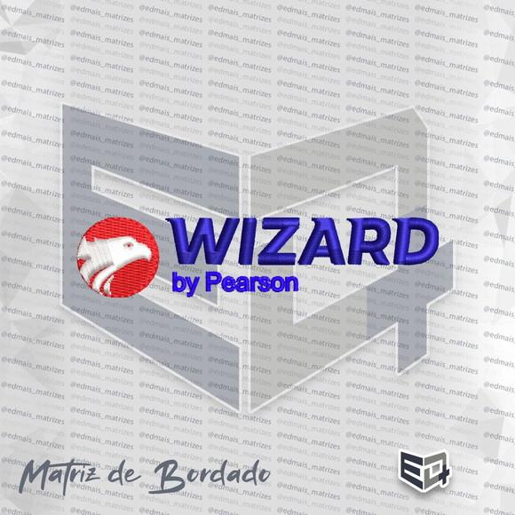 Matriz de Bordado Logotipo Wizard by Pearson