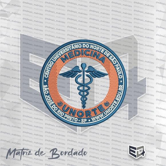 Matriz de Bordado Medicina - Unorte
