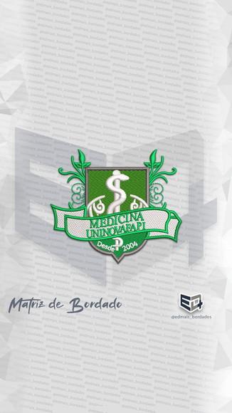 Matriz de Bordado Medicina Uninovafapi