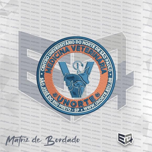 Matriz de Bordado Medicina Veterinária - Unorte