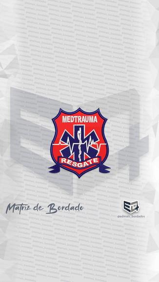 Matriz de Bordado Medtrauma Medicina Trauma Resgate