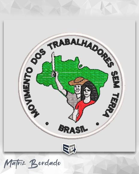 Matriz de Bordado Mst Movimento dos Trabalhadores sem Terra