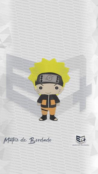 Matriz de Bordado Naruto Anime Pop Desenho