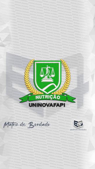 Matriz de Bordado Nutrição Uninovafapi