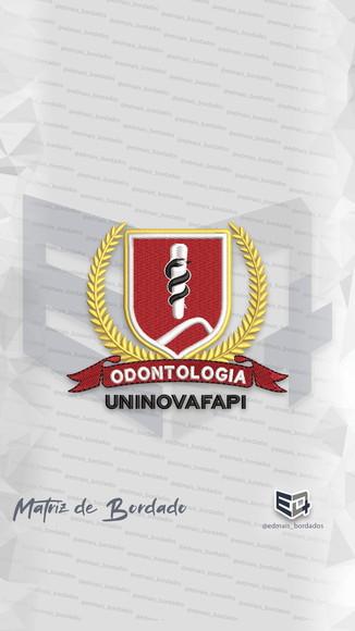 Matriz de Bordado Odontologia Uninovafapi Alfa