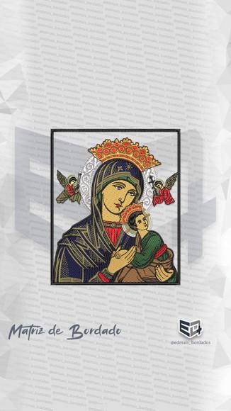 Matriz de Bordado Perpetuo Socorro