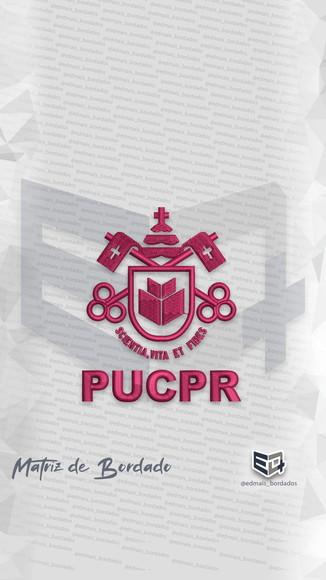 Matriz de Bordado Puc Pr Paraná Simbolo Logo