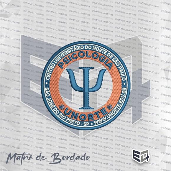 Matriz de Bordado Psicologia - Unorte