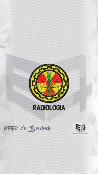 Matriz de Bordado Radiologia Simbolo Jaleco 2