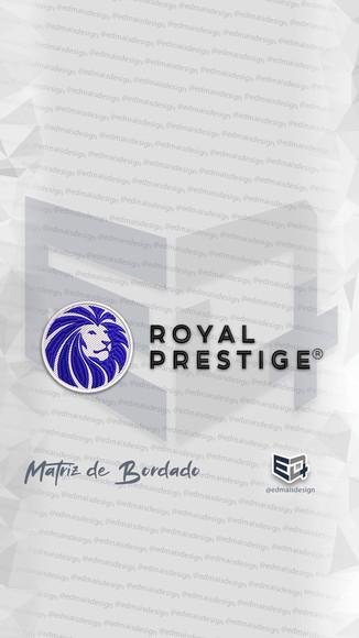 Matriz de Bordado Royal Prestige Horizontal