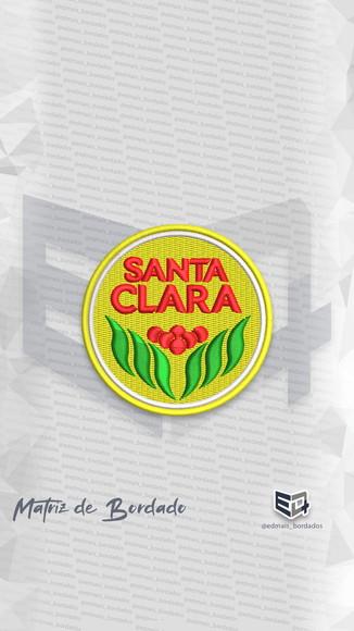 Matriz de Bordado Santa Clara Café Logo 1