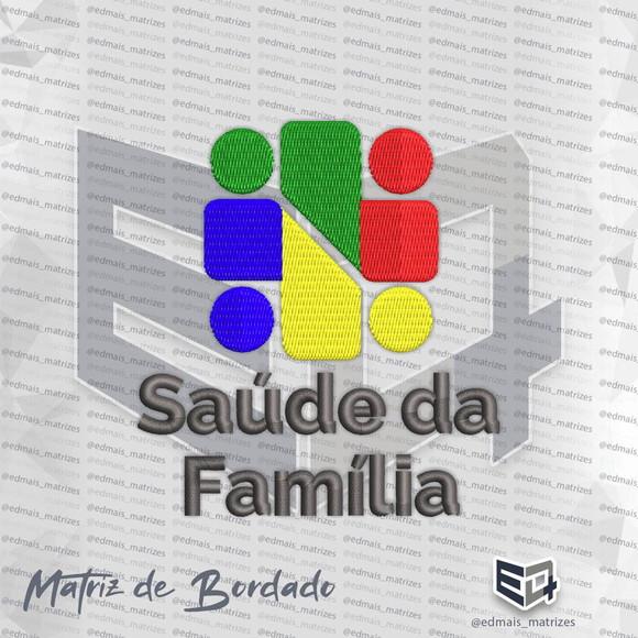 Matriz de Bordado Saúde da Familia