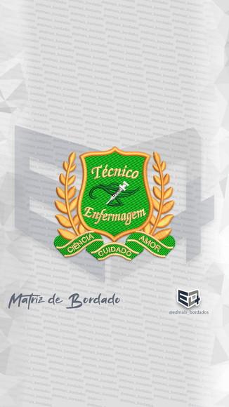 Matriz de Bordado Técnico de Enfermagem 02