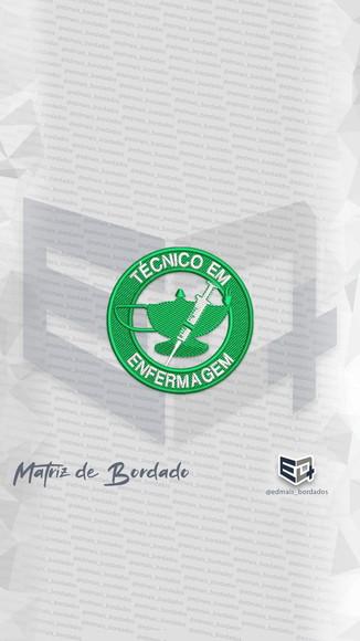 Matriz de Bordado Técnico de Enfermagem 01