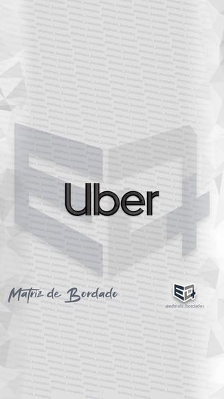 Matriz de Bordado Uber Logo