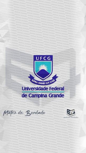 Matriz de Bordado Ufcg - Univ, Federal de Campina Grande