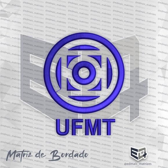Matriz de Bordado Ufmt Universid. Federal Mato Grosso do Sul