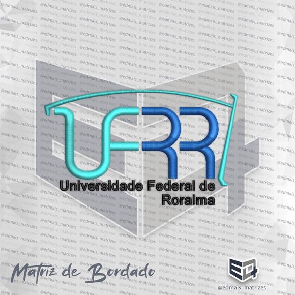 Matriz de Bordado Ufrr Universidade Federal de Roraima Logo