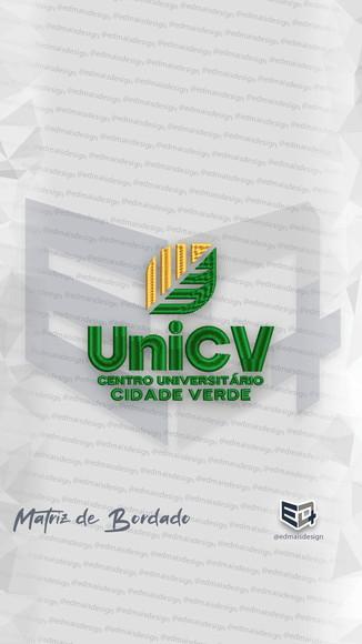 Matriz de Bordado Unicv Centro Universitário Cidade Verde