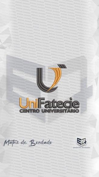 Matriz de Bordado Unifatecie Logo Simbolo Vertical