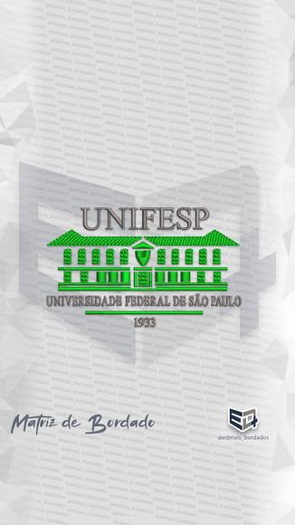 Matriz de Bordado Unifesp Universidade Federal de São Paulo